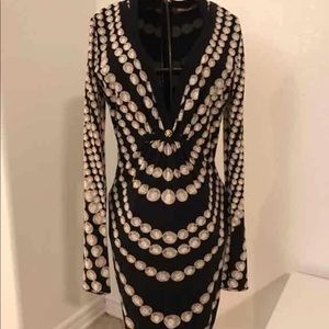Roberto Cavalli Pearl Print Dress